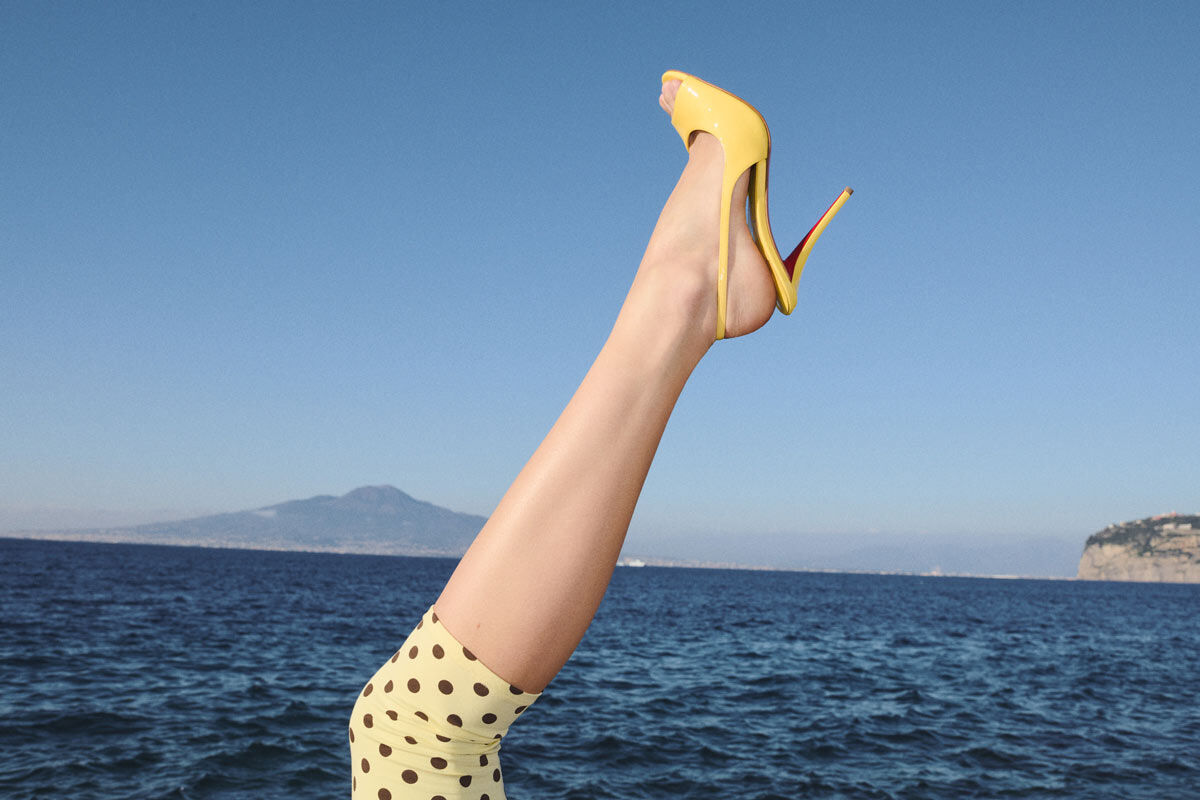 Christian Louboutin アイボリー フラットシューズ Shoes - Christian Louboutin