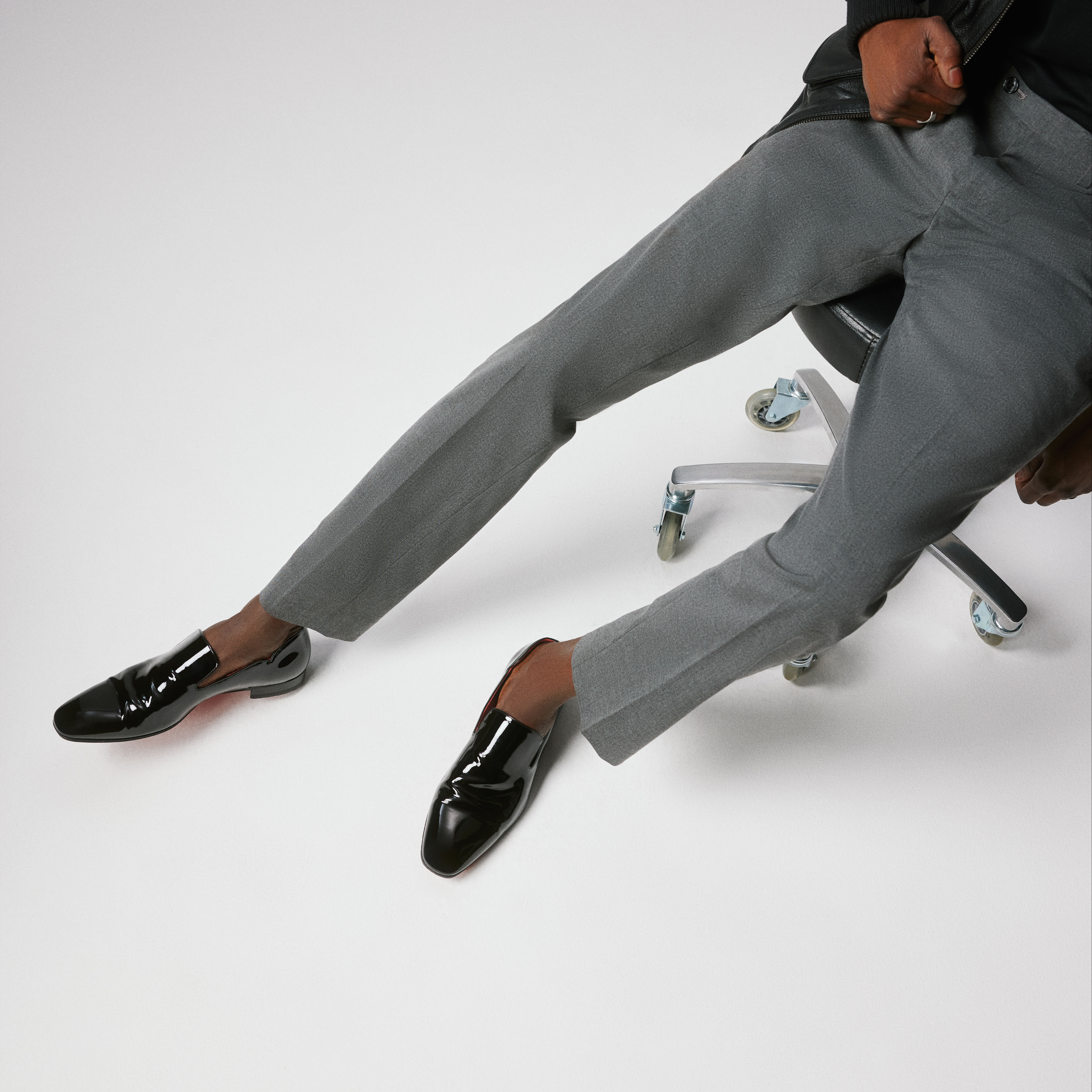 Dandelion - Loafers - Patent calf leather - Black - Men