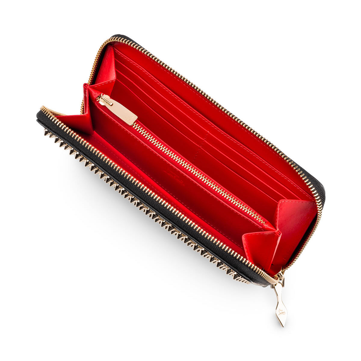 財布・ケース・小物入れ Panettone wallet NV calf empire/spikes Panettone - Wallet - Grained calf leather and spikes