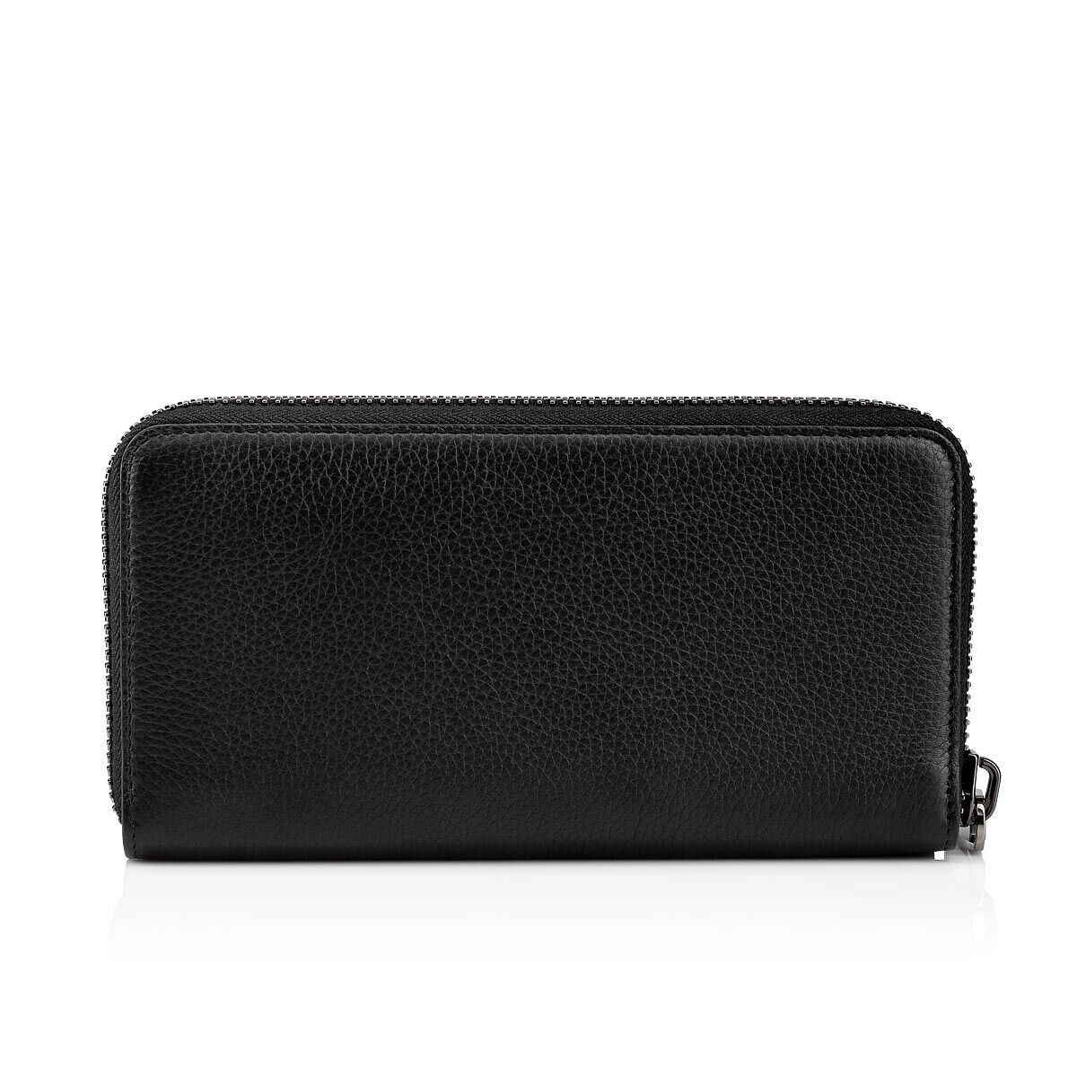 小物 Christian Louboutin Panettone wallet Panettone - Wallet - Calf leather and rubber - Black
