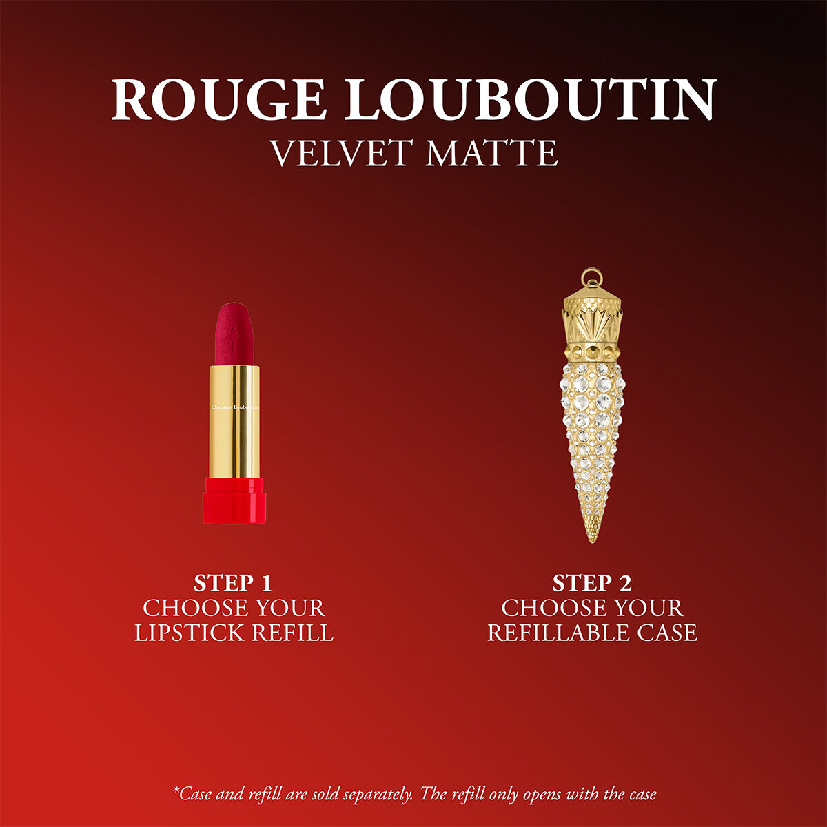 Rouge Louboutin Strass Case image number 3