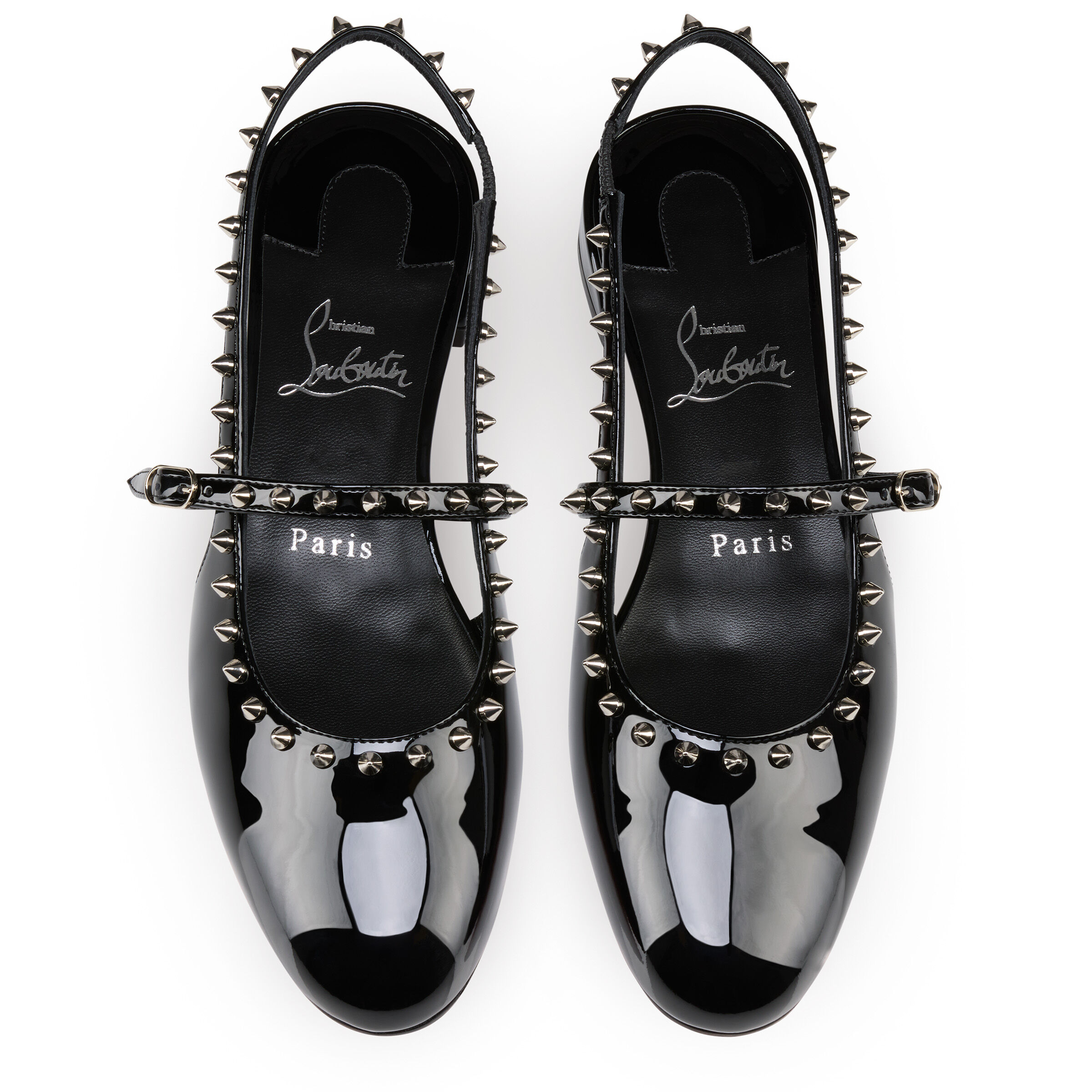 Christian Louboutin パンプス パテント 829-1 120 mm - パテントレザー - ベージュ - ウィメンズ