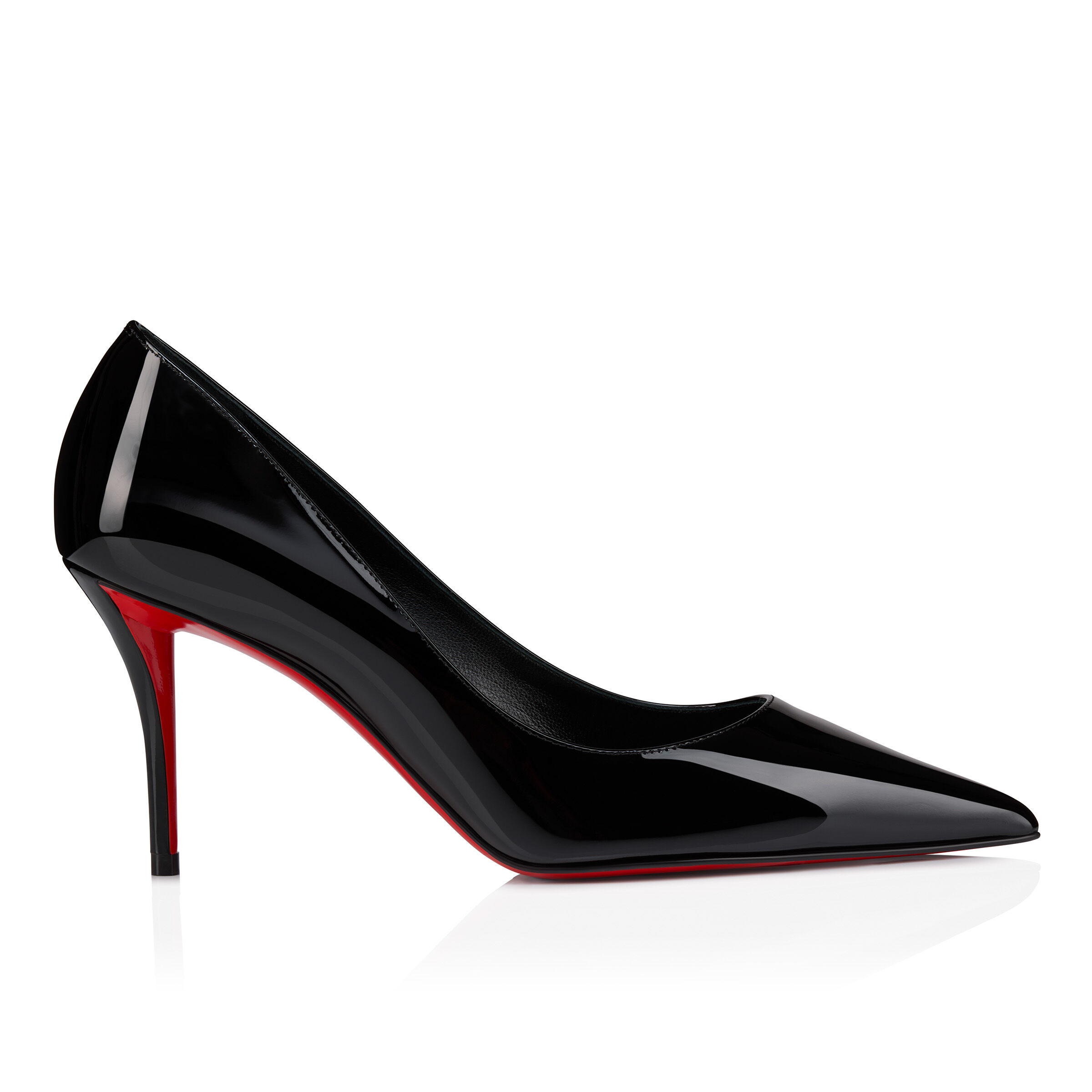 L03150 新品 Christian Louboutin シューズ ：40.5 Greggo - Oxfords - Patent calf leather - Black - Men