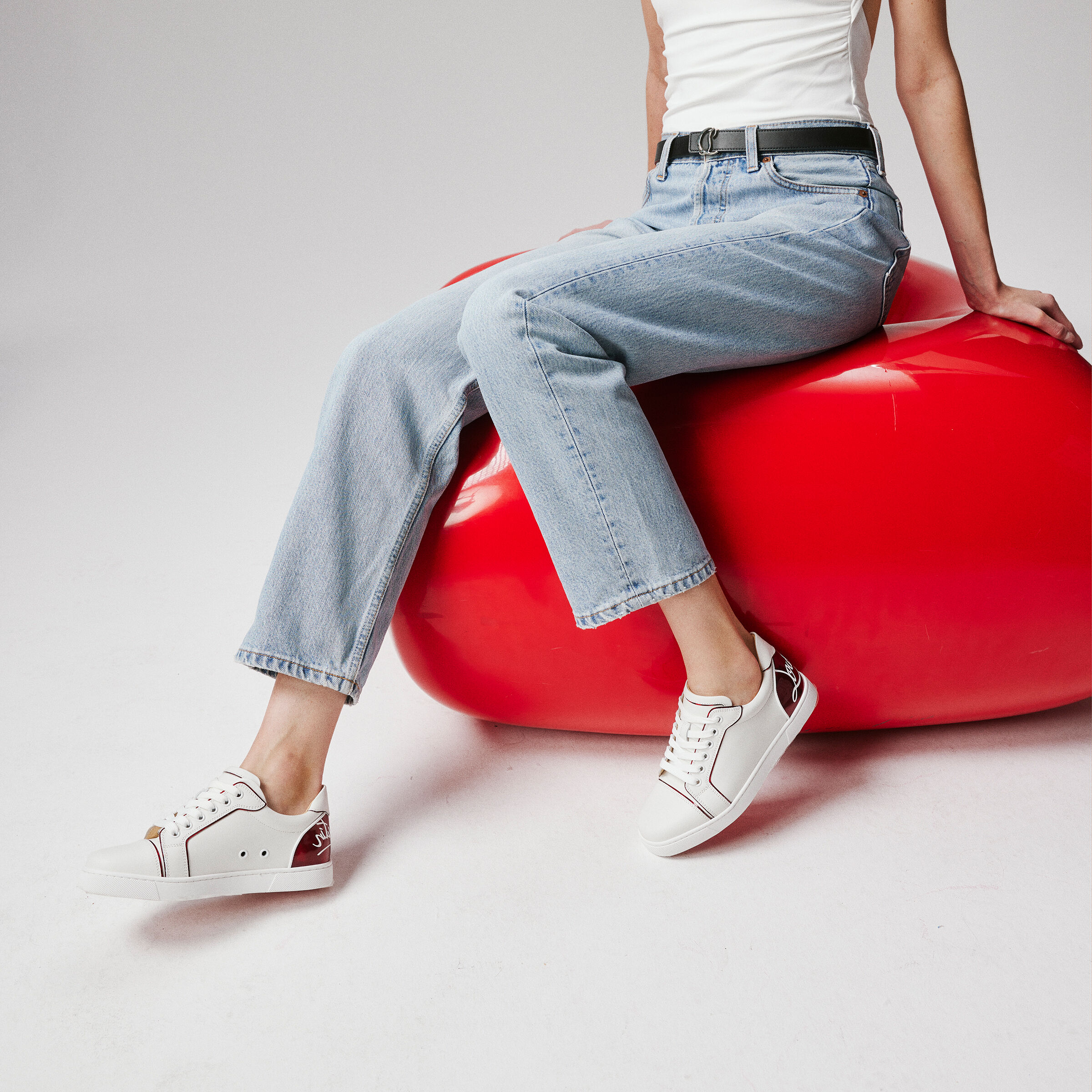 Fun Vieira - Sneakers - Patent calf leather Psychic and nappa