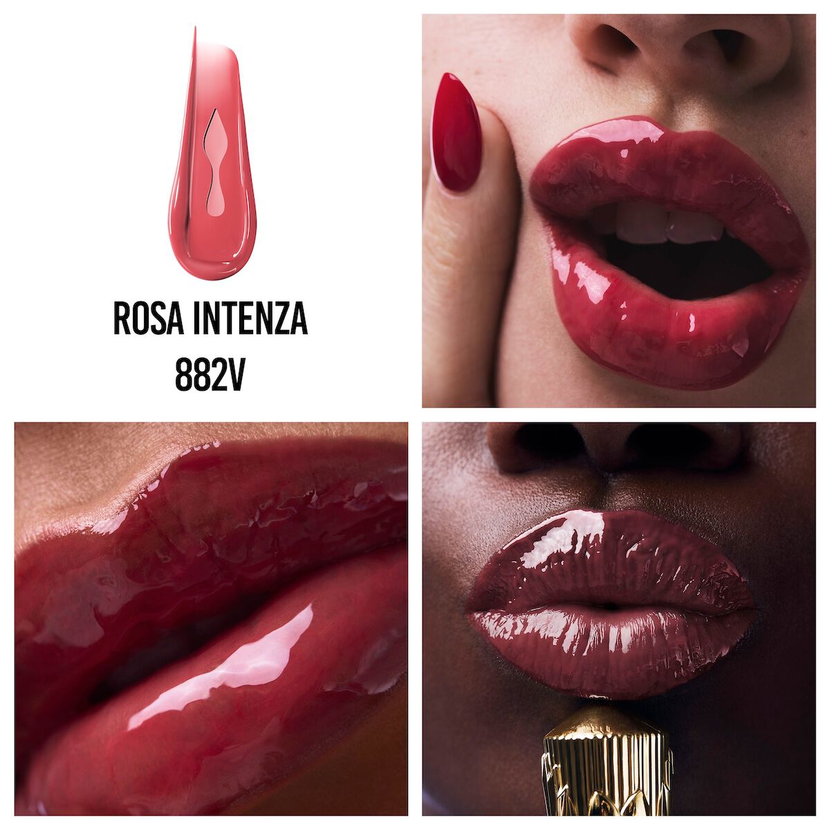 Rouge Stiletto Vinyl Gloss image number 3