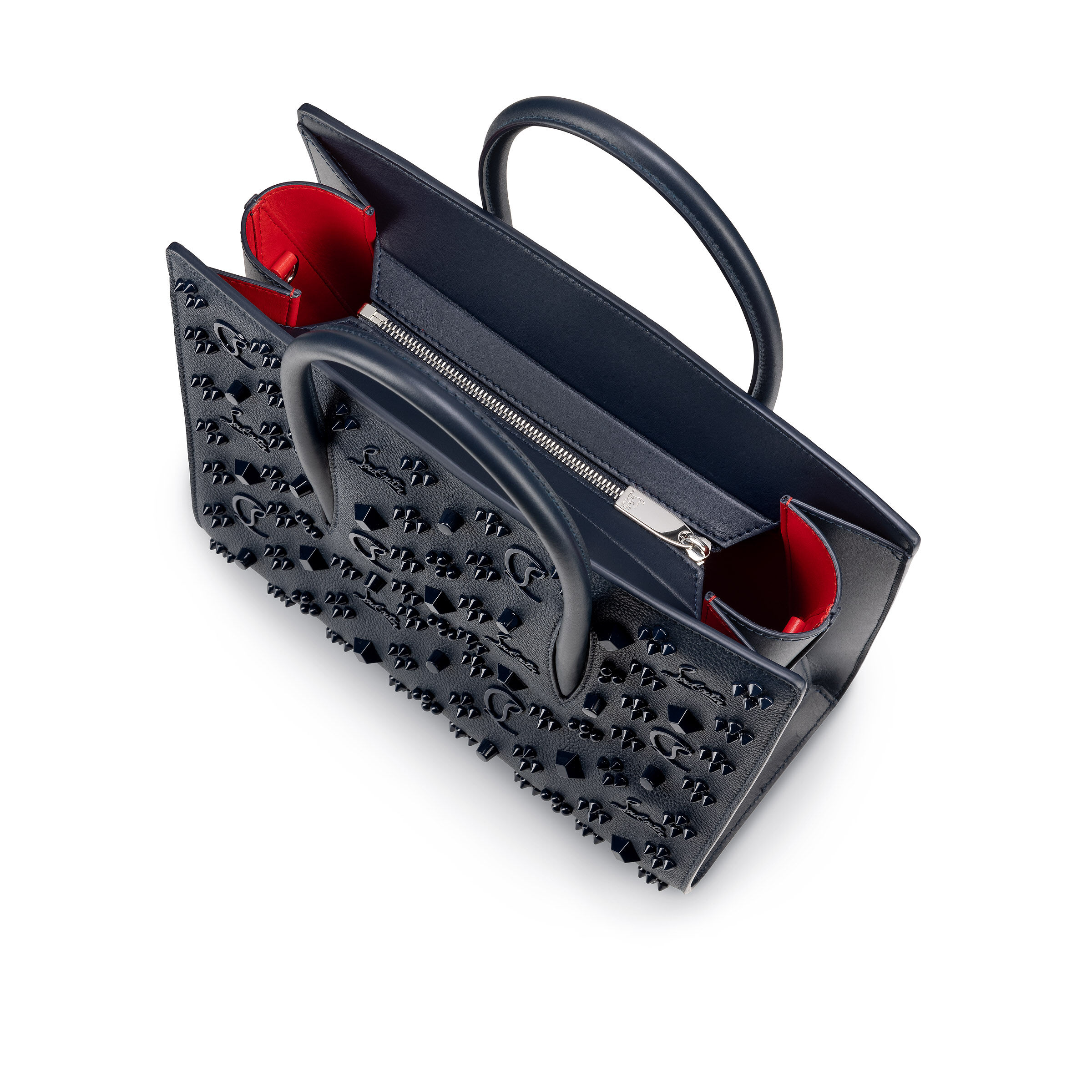 Paloma medium - Top handle bag - Calf leather and spikes Paloma medium - Top handle bag - Calf leather and spikes