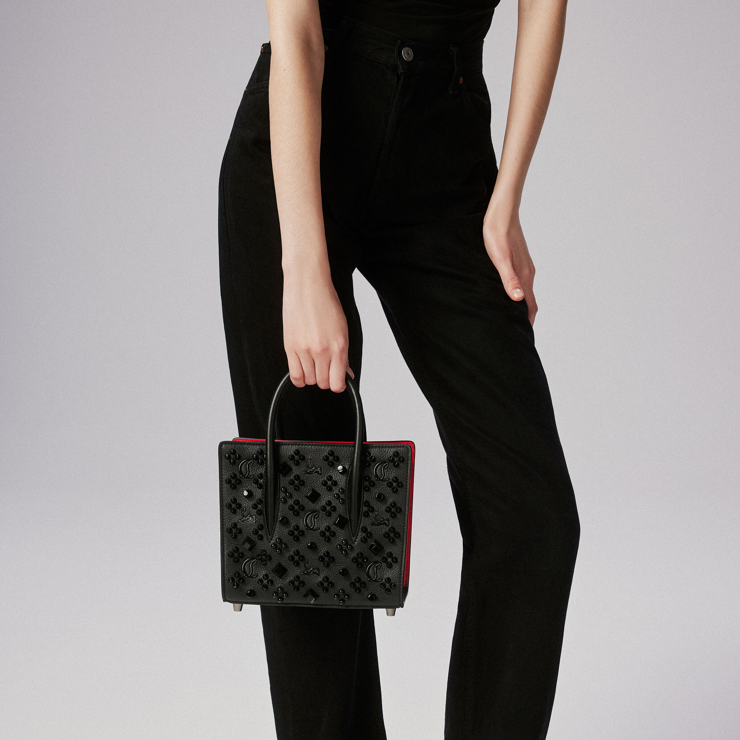 Paloma - Top handle bag - Grained calf leather, patinated