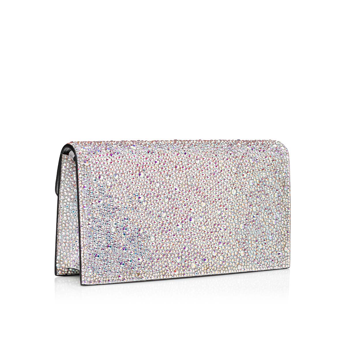 Christian Louboutinシルバーラメビジュー パーティーバッグ Christian Louboutinシルバーラメビジュー パーティーバッグ Christian