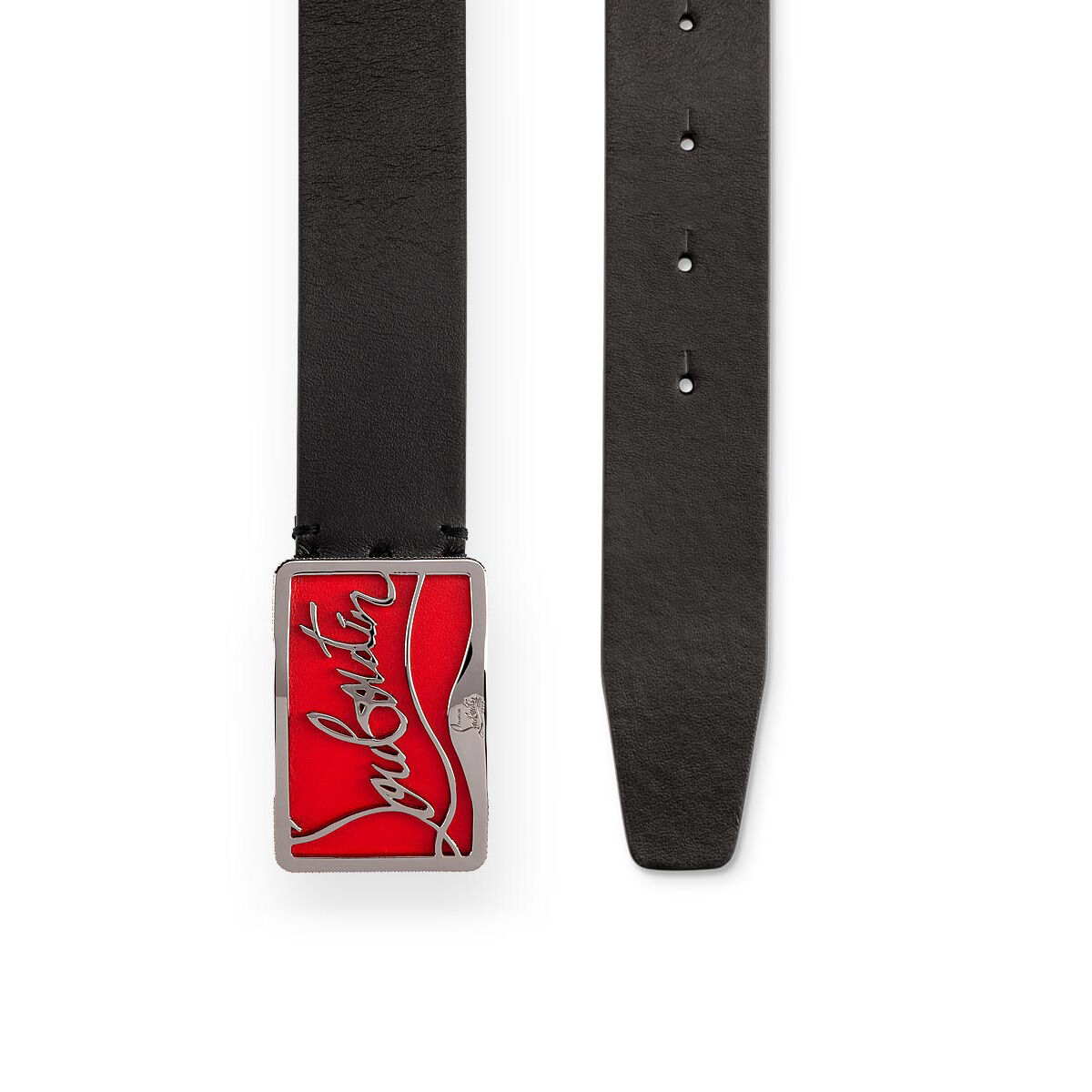 Ricky - Belt - Calf leather - Black - Christian Louboutin