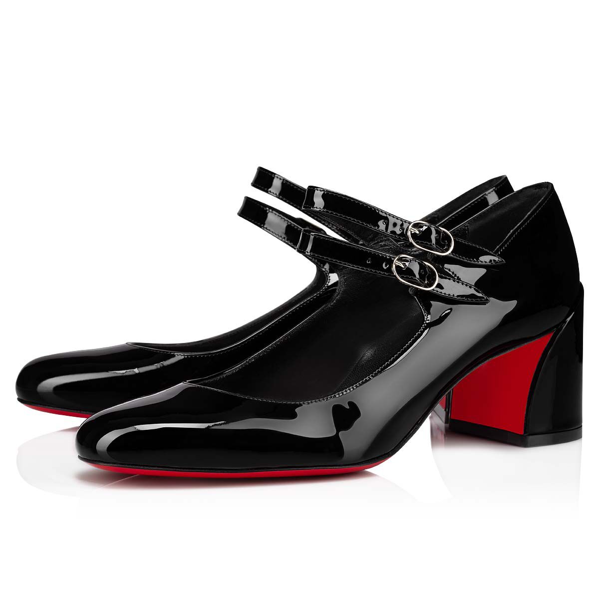 靴 Christian Louboutin Miss Gena Miss Jane Sandal - 85 mm Sandals - Lamb nappa leather