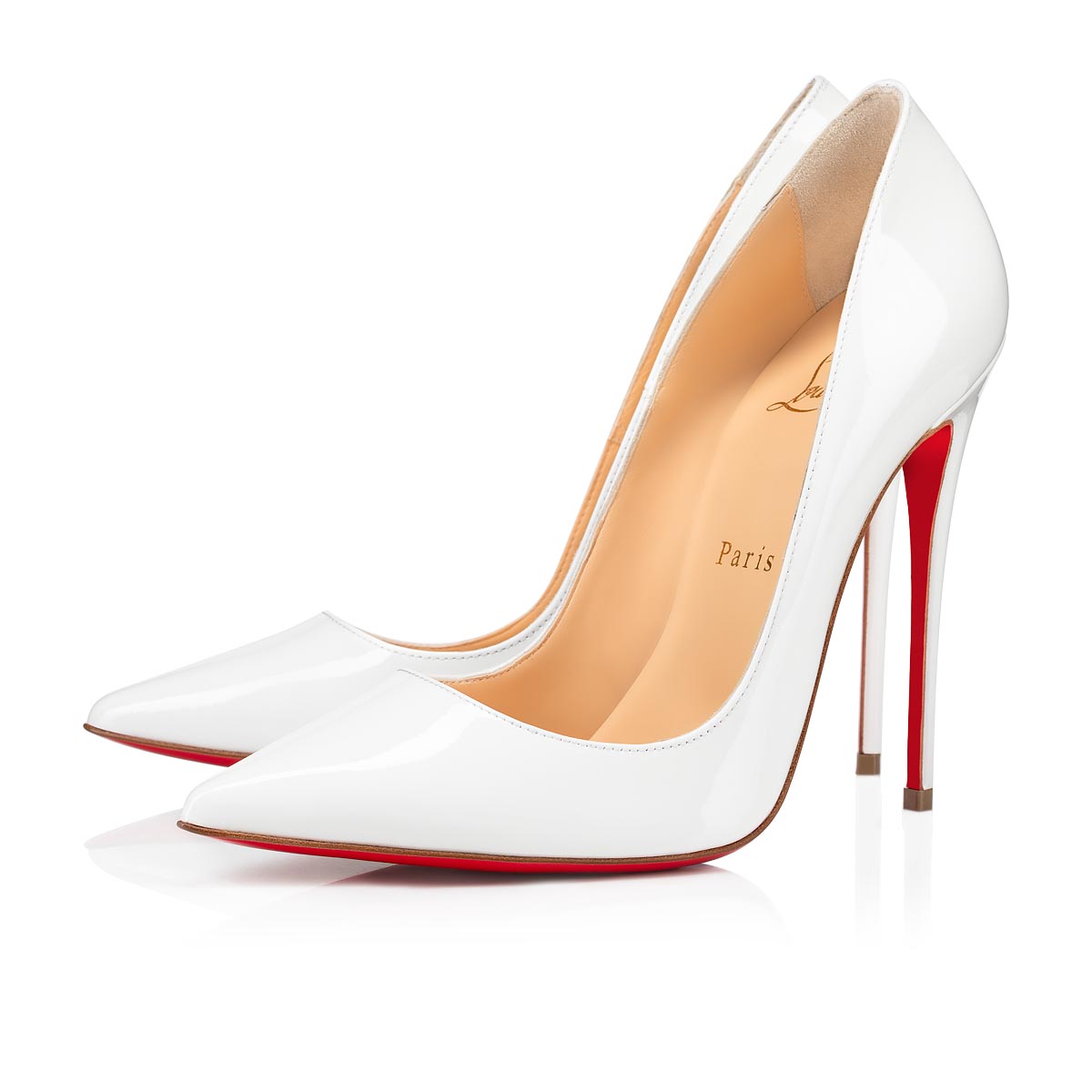 So Kate - 120 mm Pumps - Patent calf leather - Bianco - Women